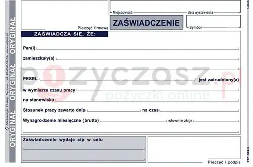 Jak stworzyć zaświadczenie o zatrudnieniu, które banki zaakceptują?