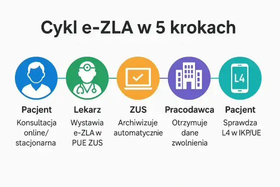 Czy pracodawca widzi kod choroby na e-ZLA? Wyjaśniamy