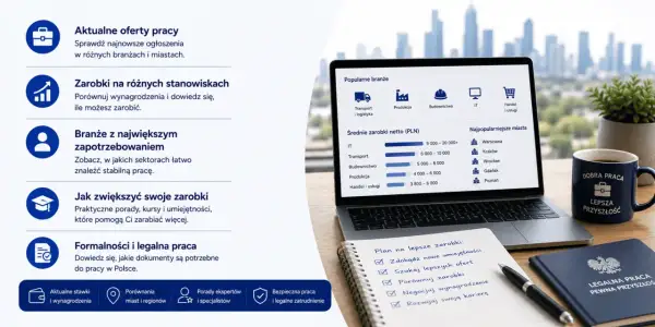 Plan na lepsze zarobki w Czechach: porównaj oferty, negocjuj wynagrodzenie i rozwijaj karierę. Znajdź stabilną pracę i legalne zatrudnienie.
